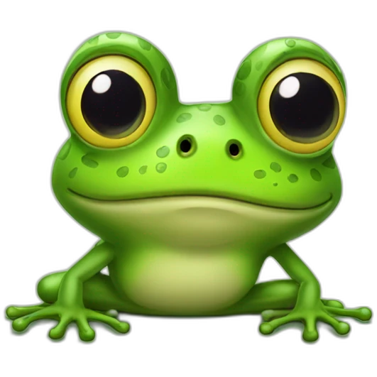 silly frog wearing a halloween costume emoji