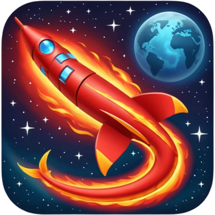 red space comet emoji