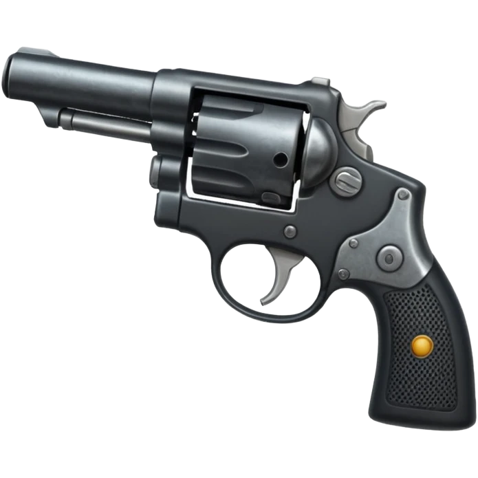 Gun revolver emoji