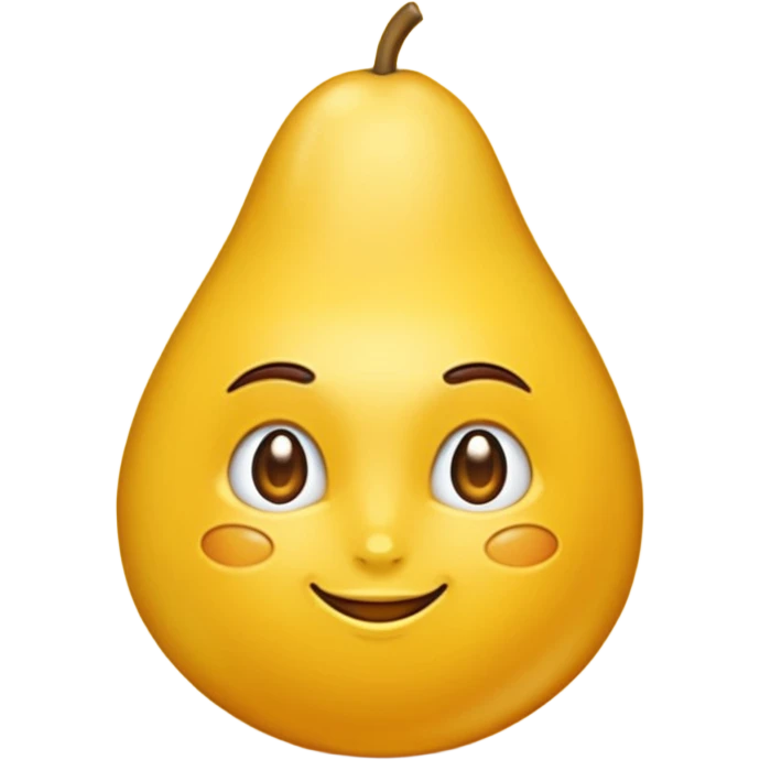 Tanzende Birne mit mehr Schwung  emoji