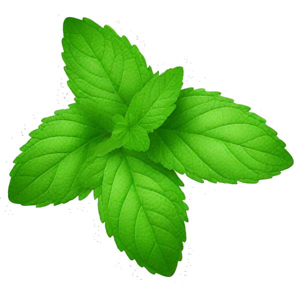Mint leaf emoji