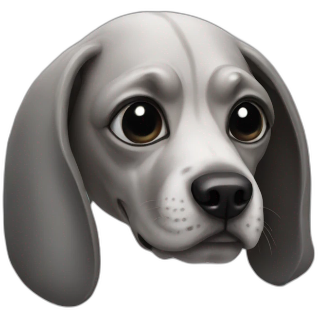 Dog alien emoji