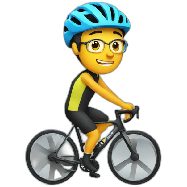 cycliste livreur emoji