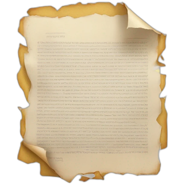 torn contract emoji