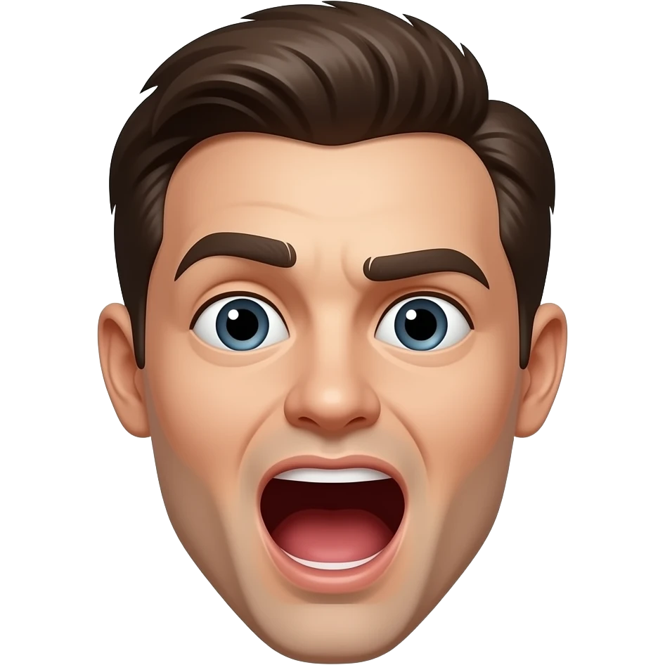 I want to make a jaw dropping emoji emoji