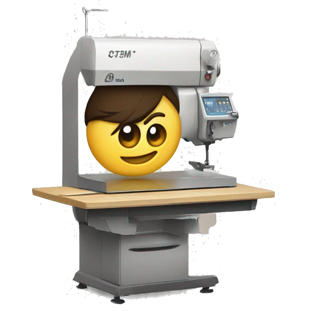 Máquina de costura  emoji