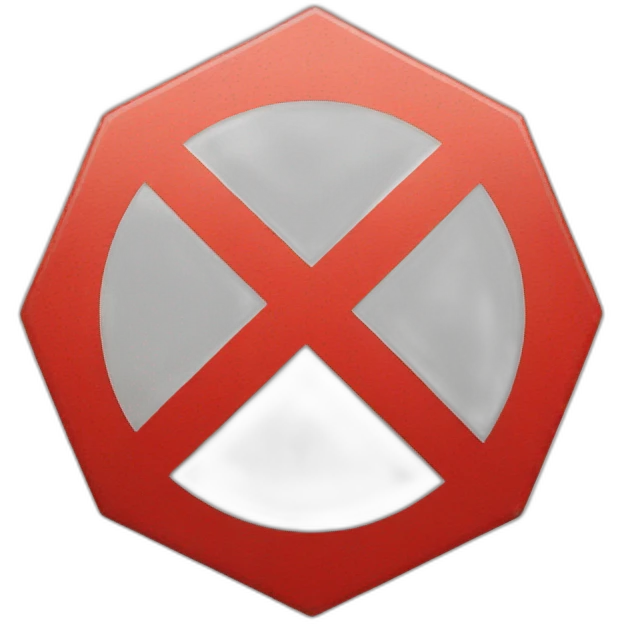stop sign emoji