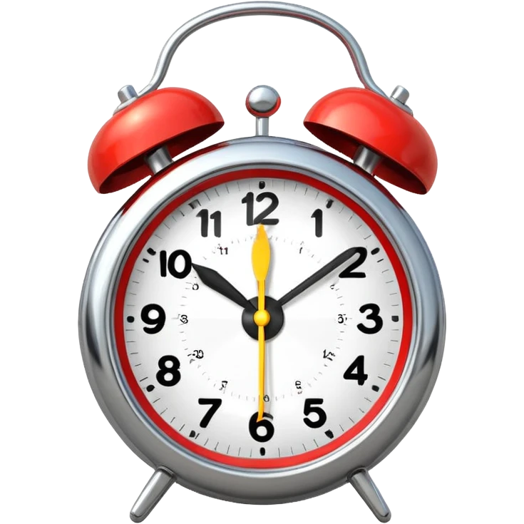 ringing alarm clock emoji