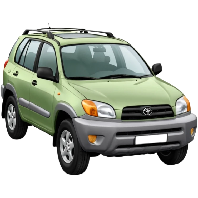 Машина тайота раф 4 1998год зелёная emoji