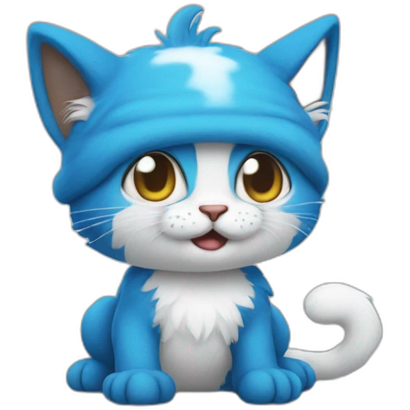 Smurfcat emoji