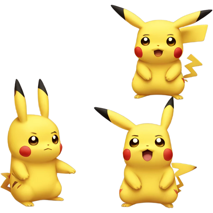 Sad pikachu emoji