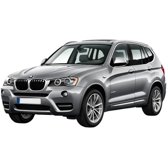 Grey BMW x3 emoji