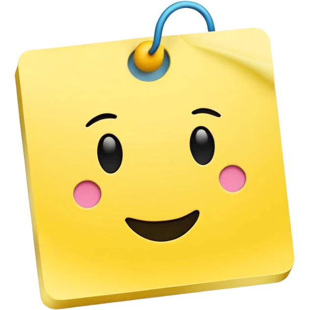 Post it note  emoji