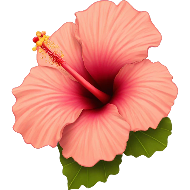 Hibiscus emoji