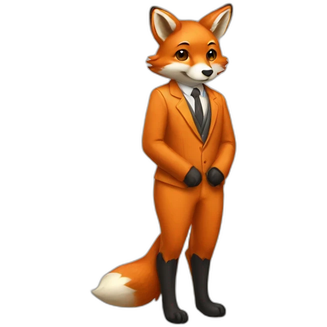 fox suit emoji