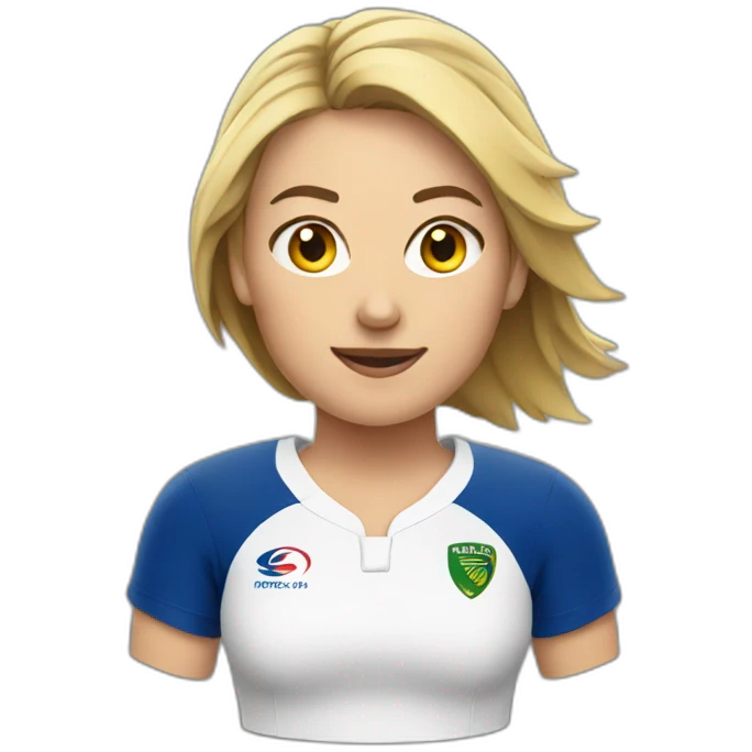 rugby woman emoji