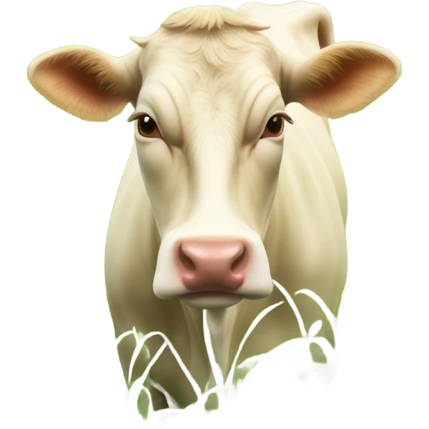French cow in France emoji