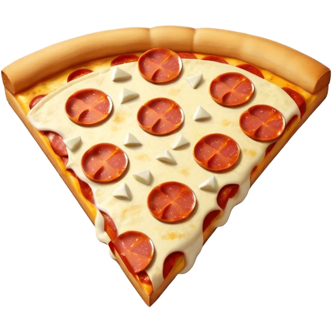 Pizza Lucky Block with white wings  emoji