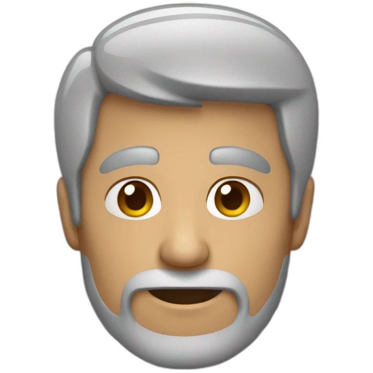hombre de 50 años atractivo emoji