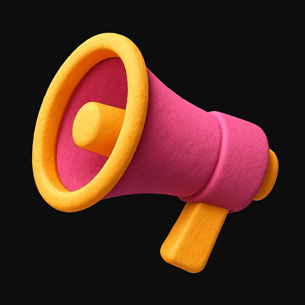 megaphone emoji