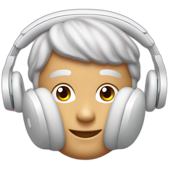 Airpods Max headphone emoji