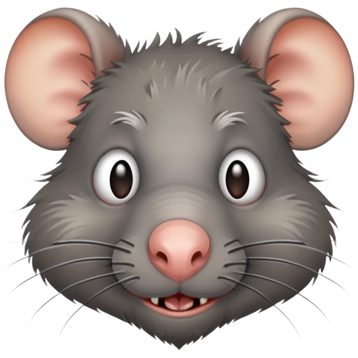 Ugly rat emoji