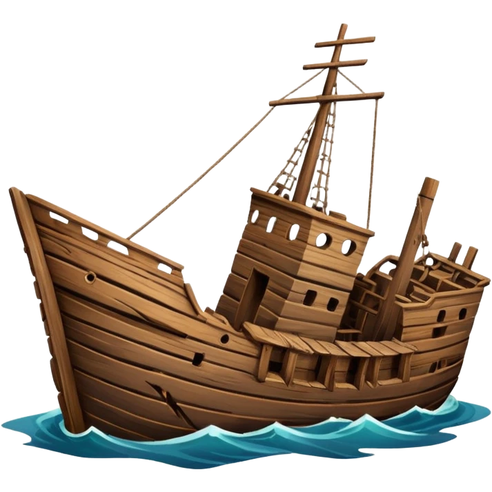 bateau naufrage emoji