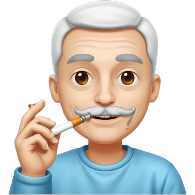 Meth pipe happy to be smoking  emoji