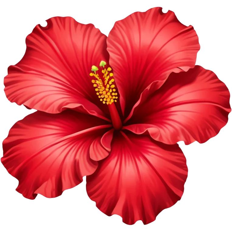 Hawaiian flower emoji