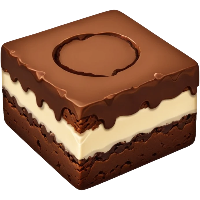 Brownie emoji