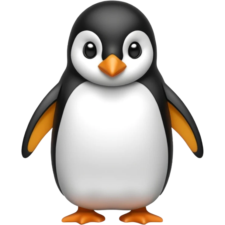 Penguin sad emoji