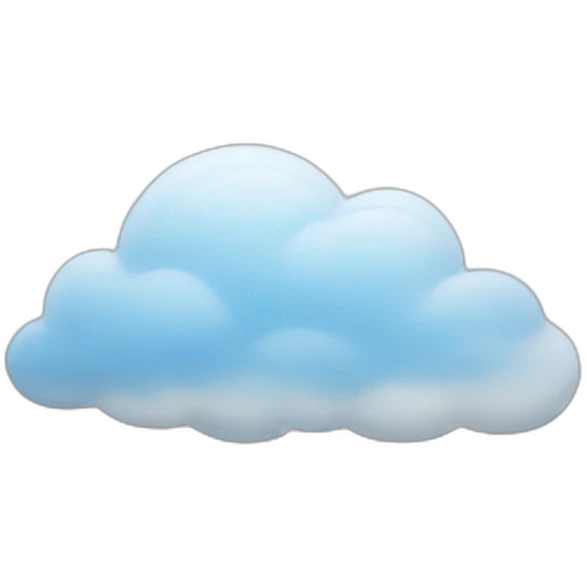 cloud emoji