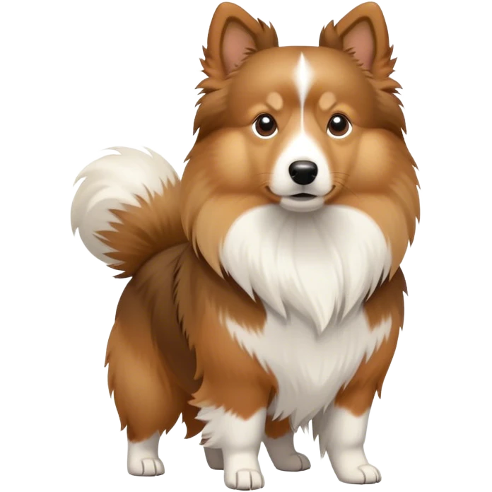 Shetland dog emoji