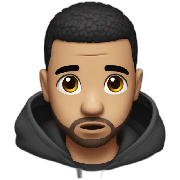 drake sad cry emoji
