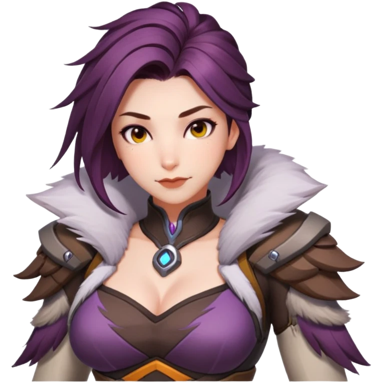 darkwillow from overwatch with big boobs emoji