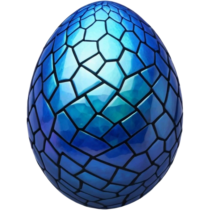 cracked cracked cracked blue dragon egg 3  emoji