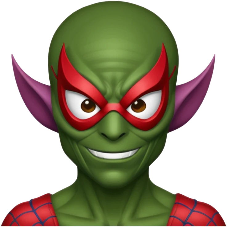Green goblin's Spiderman  emoji