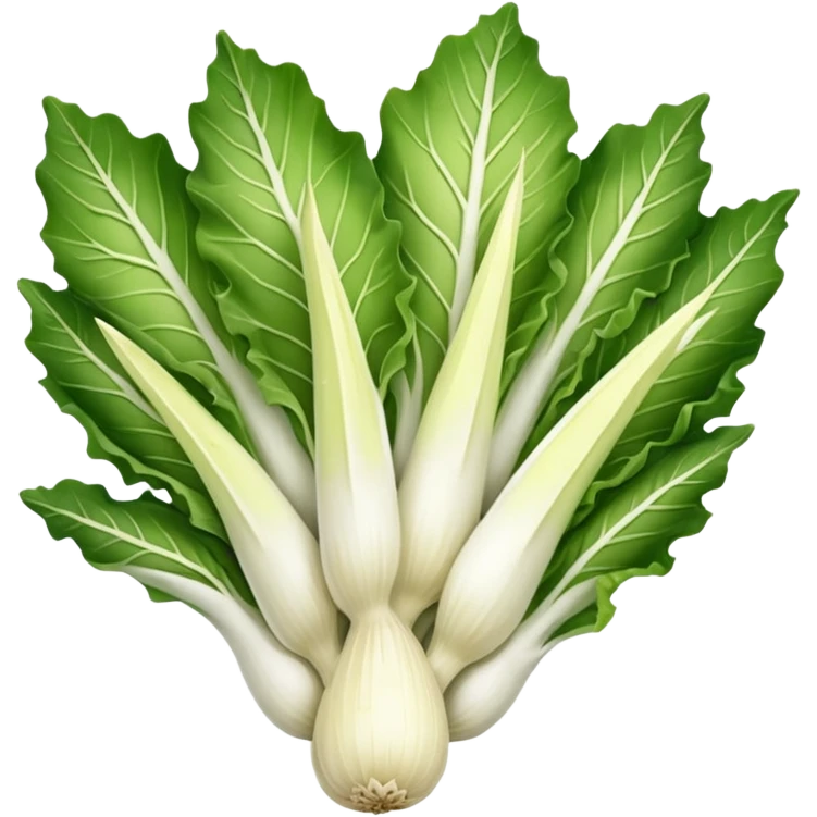 Belgian endive emoji