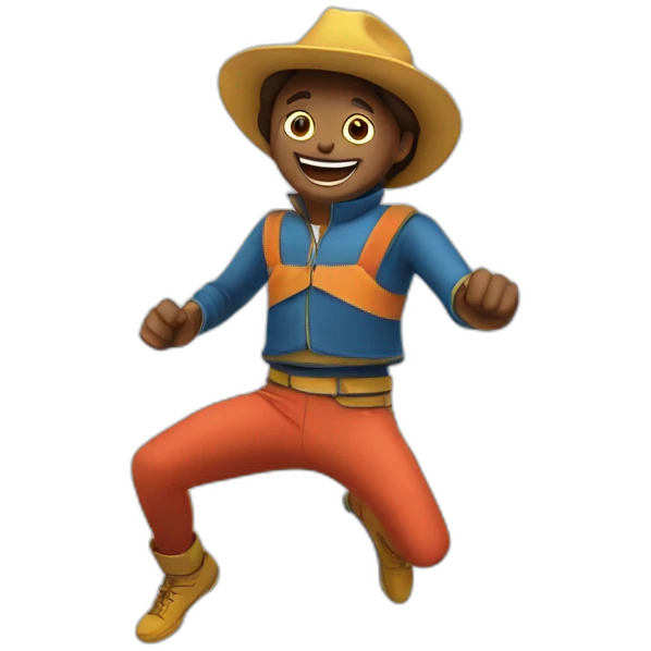 jumping jack emoji