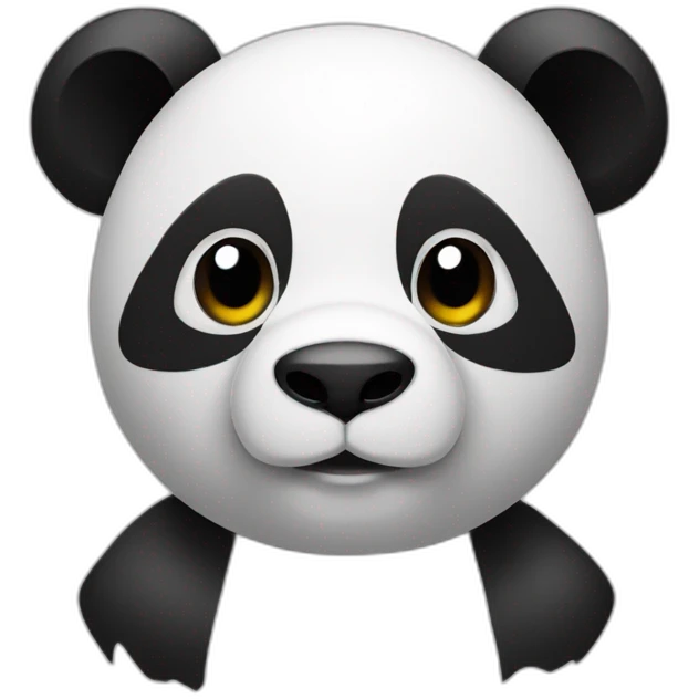 panda that looks like eminem emoji