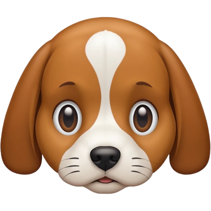 Beagle rolling eyes  emoji