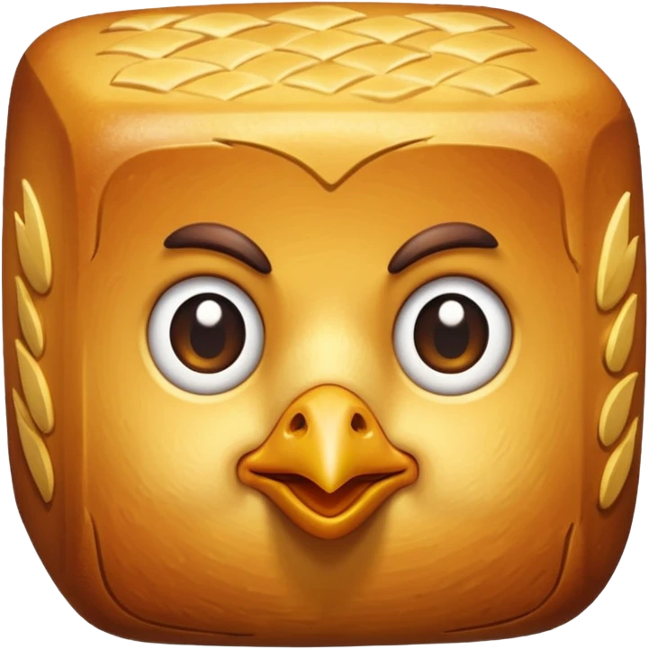 ricostilla, chicken cube emoji