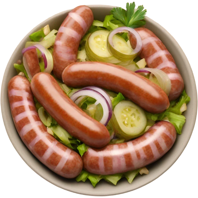 Wurstsalat  emoji