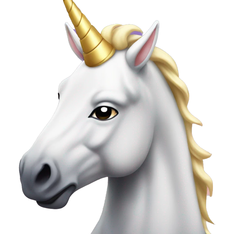 Liev wearing a unicorn emoji