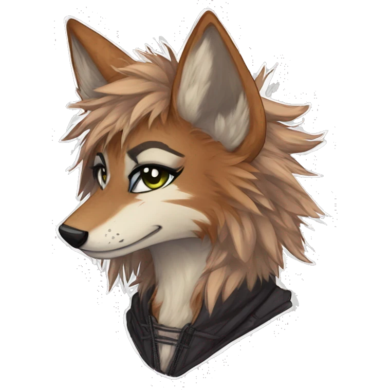 Edgy anthro furry by Falvie, griffsnuff, LiLaiRa, AngieWolf emoji