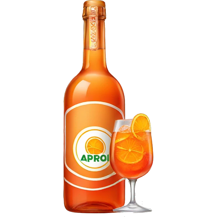 Aperol spritz emoji