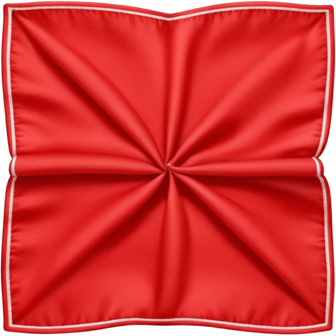 red handkerchief emoji
