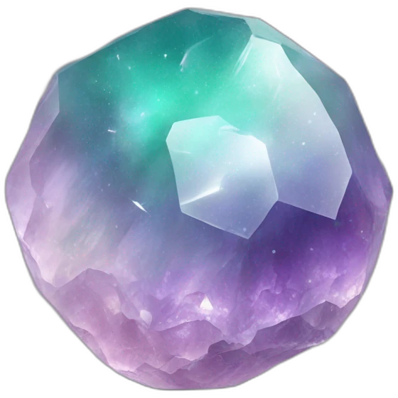 Pastel Fluorite Crystal Orb emoji