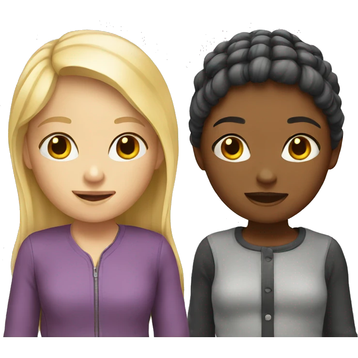 Two blond girl emoji