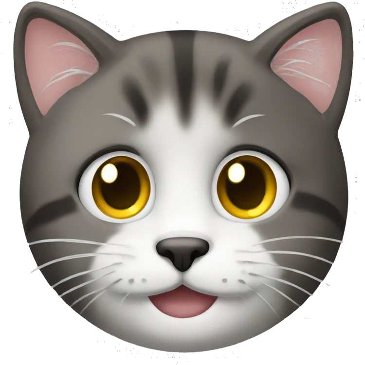 Face with foincat on it emoji
